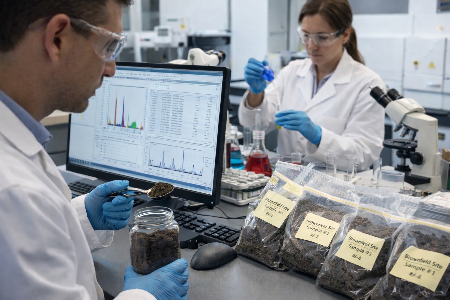 Learn how brownfield site testing and environmental soil analysis identify contamination, support redevelopment, and ensure regulatory compliance.