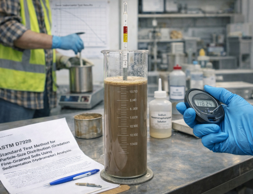 Hydrometer Test for Soil Testing Reports