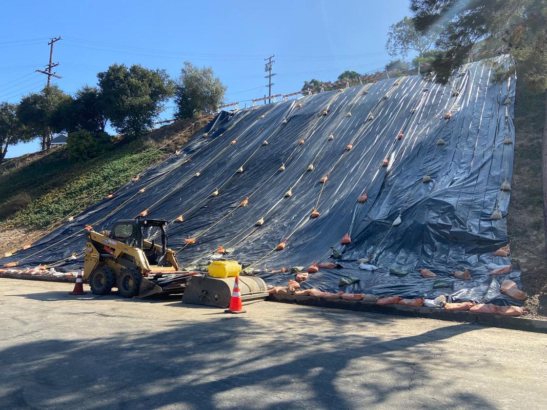 Caption_2 Geotechnical engineers conducting on-site soil sampling in Los Angeles County as part of a Geotechnical Report Southern California projects require for grading and foundation design.