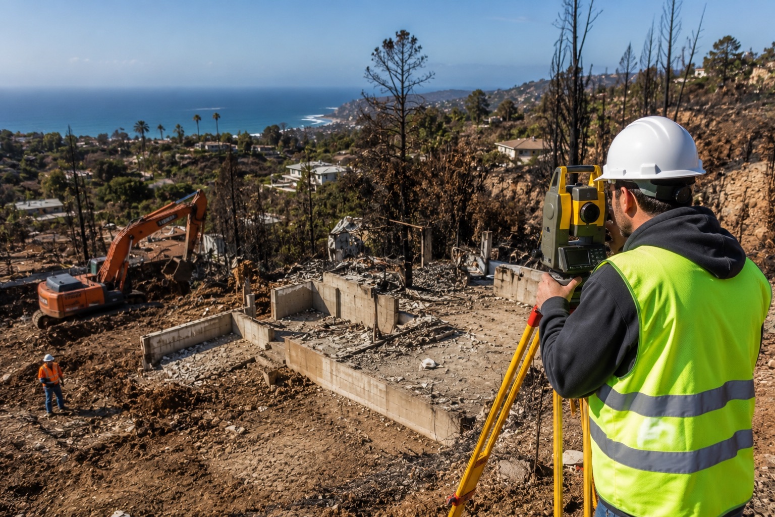 Post-Wildfire Topographic Survey and Geotechnical Assessment for Pacific Palisades rebuilding Post-Wildfire Topographic Survey and Geotechnical Assessment for Pacific Palisades rebuilding