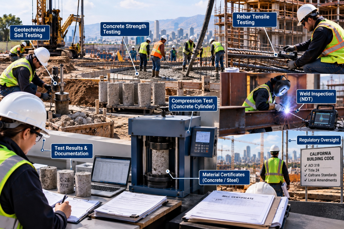 Material Testing: Backbone of Structural Safety in California ...